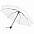 Складной зонт Tomas, белый с логотипом в Самаре заказать по выгодной цене в кибермаркете AvroraStore
