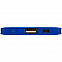 Внешний аккумулятор Easy Trick, 4000 мАч, синий с логотипом в Самаре заказать по выгодной цене в кибермаркете AvroraStore
