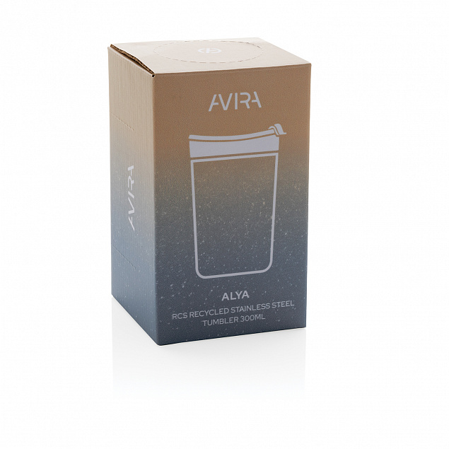 Термокружка Avira Alya из переработанной нержавеющей стали RCS, 300 мл с логотипом в Самаре заказать по выгодной цене в кибермаркете AvroraStore
