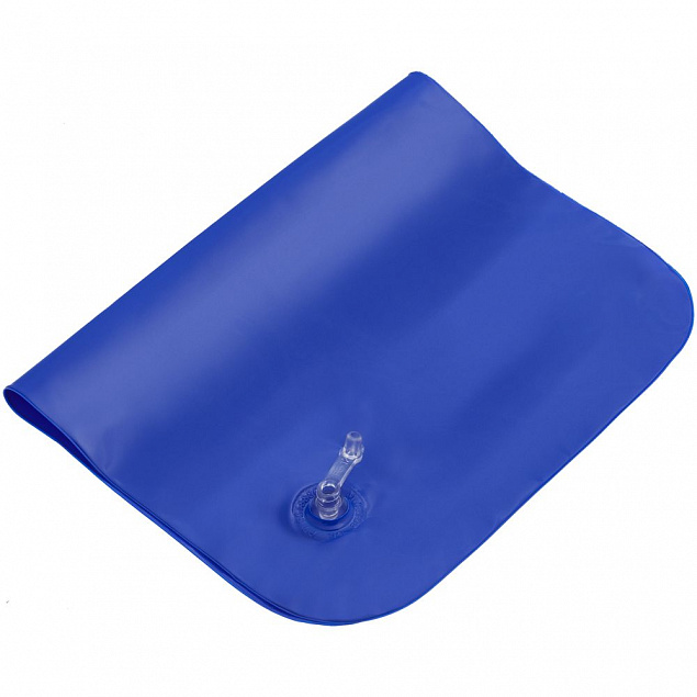 Надувная подушка Ease, синяя с логотипом в Самаре заказать по выгодной цене в кибермаркете AvroraStore