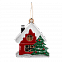 Ёлочная игрушка Домик с логотипом в Самаре заказать по выгодной цене в кибермаркете AvroraStore