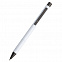 Ручка металлическая Лоуретта, белый с логотипом в Самаре заказать по выгодной цене в кибермаркете AvroraStore