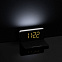Часы настольные с беспроводным зарядным устройством Pitstop, черные с логотипом в Самаре заказать по выгодной цене в кибермаркете AvroraStore