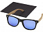 Hiru, зеркальные поляризованные солнцезащитные очки в оправе из переработанного PET-пластика/дерева в подарочной коробке, дерево с логотипом в Самаре заказать по выгодной цене в кибермаркете AvroraStore