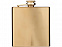 Золотистая плоская фляга Elixer объемом 175 мл, золотистый с логотипом в Самаре заказать по выгодной цене в кибермаркете AvroraStore