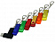 USB 2.0- флешка промо на 4 Гб с поворотным механизмом и однотонным металлическим клипом с логотипом в Самаре заказать по выгодной цене в кибермаркете AvroraStore