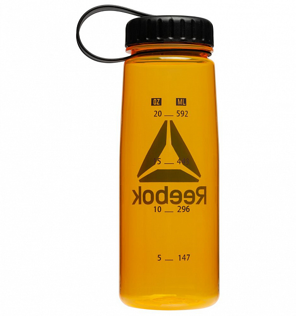 Бутылка для воды Watrbot, оранжевая с логотипом в Самаре заказать по выгодной цене в кибермаркете AvroraStore