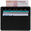 Чехол для карточек Devon, черный с логотипом в Самаре заказать по выгодной цене в кибермаркете AvroraStore