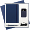 Подарочный набор Portobello/Alpha BtoBook синий (Ежедневник недат А5, Ручка, Power Bank) с логотипом в Самаре заказать по выгодной цене в кибермаркете AvroraStore