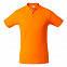 Рубашка поло мужская SURF, оранжевая с логотипом в Самаре заказать по выгодной цене в кибермаркете AvroraStore