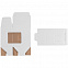 Коробка с окном Lilly, белая с логотипом в Самаре заказать по выгодной цене в кибермаркете AvroraStore