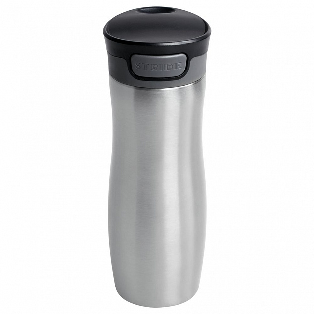 Термостакан Tansley ver.2, герметичный, вакуумный, серебристый с логотипом в Самаре заказать по выгодной цене в кибермаркете AvroraStore