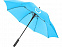 Противоштормовой зонт Noon 23 полуавтомат, аква с логотипом в Самаре заказать по выгодной цене в кибермаркете AvroraStore