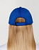 Бейсболка Harris, синяя с логотипом в Самаре заказать по выгодной цене в кибермаркете AvroraStore