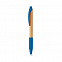Эко ручка Punto, голубая с логотипом в Самаре заказать по выгодной цене в кибермаркете AvroraStore