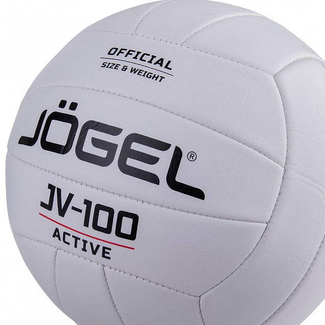 Мяч волейбольный Active, белый с логотипом в Самаре заказать по выгодной цене в кибермаркете AvroraStore