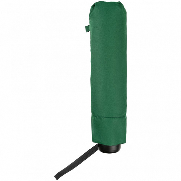 Зонт складной Hit Mini ver.2, зеленый с логотипом в Самаре заказать по выгодной цене в кибермаркете AvroraStore