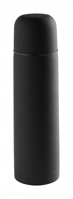 Термос 500 мл,черный с логотипом в Самаре заказать по выгодной цене в кибермаркете AvroraStore