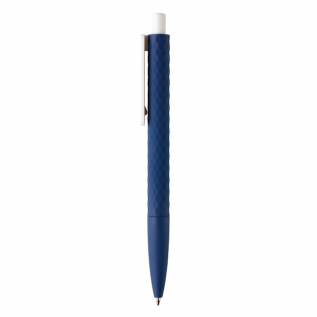Ручка X3 Smooth Touch, темно-синий с логотипом в Самаре заказать по выгодной цене в кибермаркете AvroraStore
