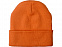 Шапка Dunant, двуслойная, оранжевый с логотипом в Самаре заказать по выгодной цене в кибермаркете AvroraStore