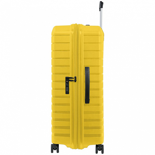 Чемодан Edge L, желтый с логотипом в Самаре заказать по выгодной цене в кибермаркете AvroraStore