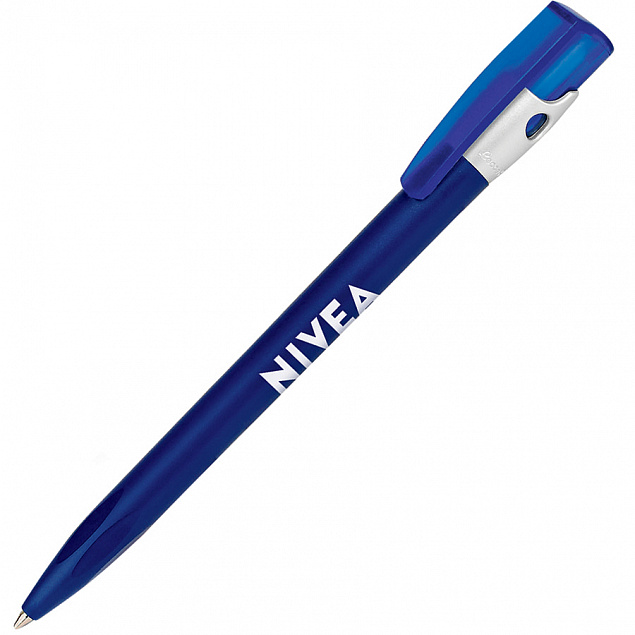 Ручка шариковая KIKI FROST SILVER с логотипом в Самаре заказать по выгодной цене в кибермаркете AvroraStore