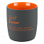Кружка «Довлатов» c покрытием софт-тач, оранжевая с логотипом в Самаре заказать по выгодной цене в кибермаркете AvroraStore