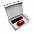 Набор Hot Box duo EB grey (черный с красным) с логотипом в Самаре заказать по выгодной цене в кибермаркете AvroraStore