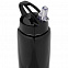 Спортивная бутылка Moist, черная с логотипом в Самаре заказать по выгодной цене в кибермаркете AvroraStore
