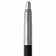 Ручка шариковая Parker Jotter Core K63, черный с серебристым с логотипом в Самаре заказать по выгодной цене в кибермаркете AvroraStore