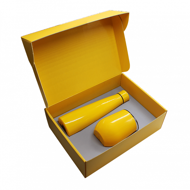 Набор New Box C G, желтый с логотипом в Самаре заказать по выгодной цене в кибермаркете AvroraStore