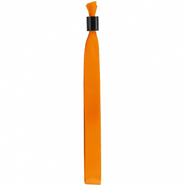 Несъемный браслет Seccur, оранжевый с логотипом в Самаре заказать по выгодной цене в кибермаркете AvroraStore