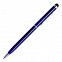 Шариковая ручка Touch Tip, синяя с логотипом в Самаре заказать по выгодной цене в кибермаркете AvroraStore
