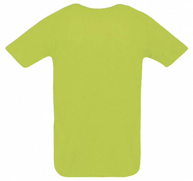 Футболка унисекс Sporty 140, зеленый неон с логотипом в Самаре заказать по выгодной цене в кибермаркете AvroraStore