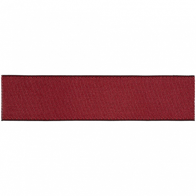 Лейбл тканевый Epsilon, S, бордовый с логотипом в Самаре заказать по выгодной цене в кибермаркете AvroraStore