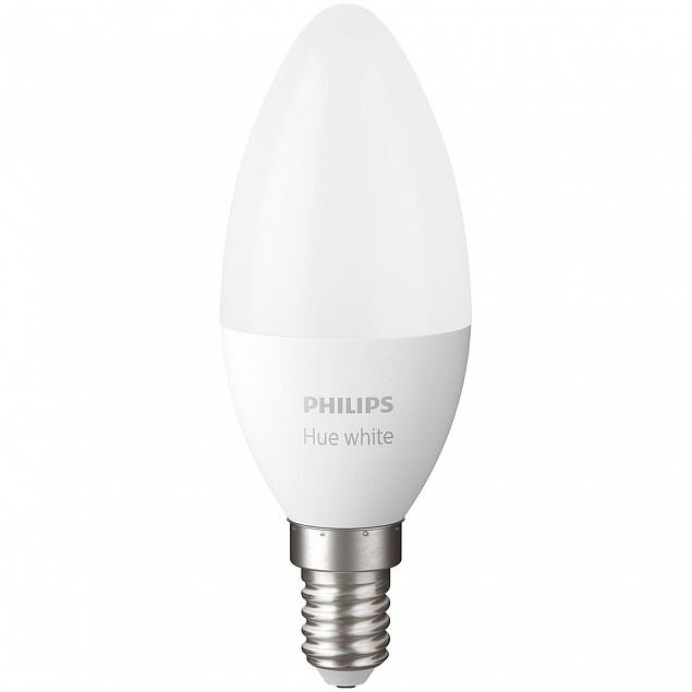 Умная лампа Philips с цоколем Е14 с логотипом в Самаре заказать по выгодной цене в кибермаркете AvroraStore