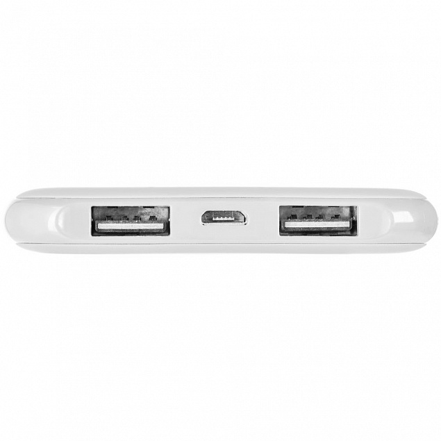 Внешний аккумулятор Uniscend Half Day Compact 5000 мAч, белый с логотипом в Самаре заказать по выгодной цене в кибермаркете AvroraStore