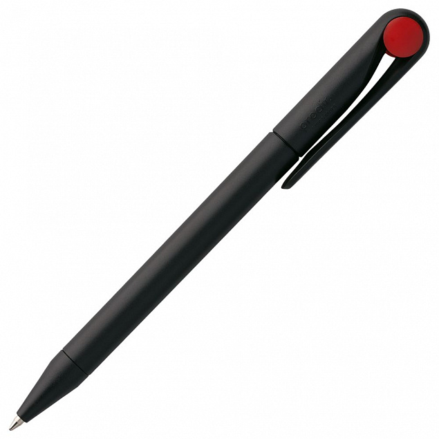 Ручка шариковая Prodir DS1 TMM Dot, черная с красным с логотипом в Самаре заказать по выгодной цене в кибермаркете AvroraStore