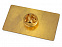 Значок металлический «Прямоугольник» с логотипом в Самаре заказать по выгодной цене в кибермаркете AvroraStore