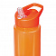 Бутылка для воды Holo, оранжевая с логотипом в Самаре заказать по выгодной цене в кибермаркете AvroraStore