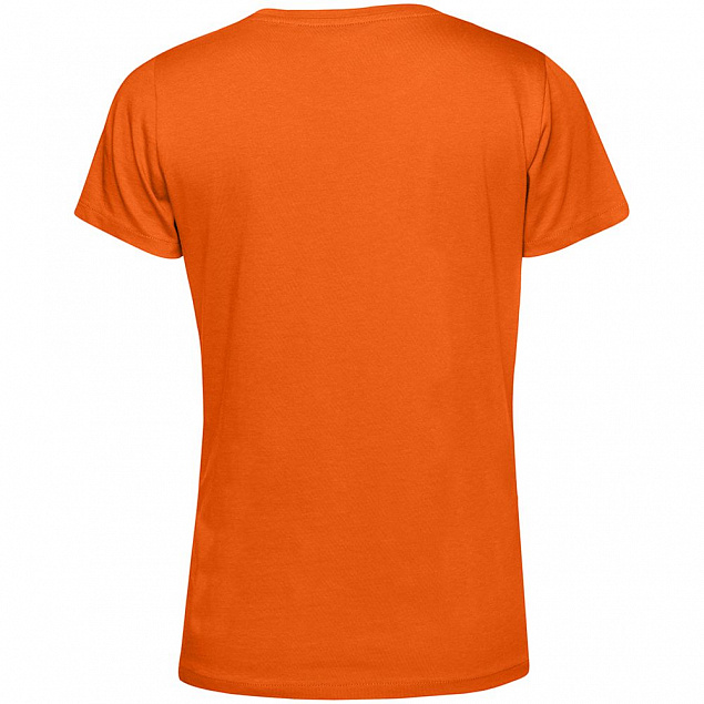 Футболка женская E150 Organic, оранжевая с логотипом в Самаре заказать по выгодной цене в кибермаркете AvroraStore