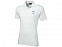 Рубашка поло First мужская, белый с логотипом в Самаре заказать по выгодной цене в кибермаркете AvroraStore