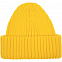 Шапка Hipsta, желтая с логотипом в Самаре заказать по выгодной цене в кибермаркете AvroraStore
