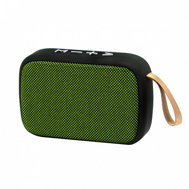 Беспроводная Bluetooth колонка Charge G2 - Зеленый FF с логотипом в Самаре заказать по выгодной цене в кибермаркете AvroraStore