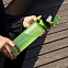 Спортивная бутылка для воды, Flip, 700 ml, зеленая с логотипом в Самаре заказать по выгодной цене в кибермаркете AvroraStore