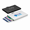 Алюминиевый держатель для карт C-Secure, черный с логотипом в Самаре заказать по выгодной цене в кибермаркете AvroraStore