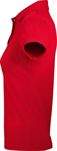 Рубашка поло женская Prime Women 200 красная с логотипом в Самаре заказать по выгодной цене в кибермаркете AvroraStore
