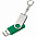 Флешка Twist, зеленая, 8 Гб с логотипом в Самаре заказать по выгодной цене в кибермаркете AvroraStore