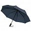 Складной зонт Magic с проявляющимся рисунком, темно-синий с логотипом в Самаре заказать по выгодной цене в кибермаркете AvroraStore