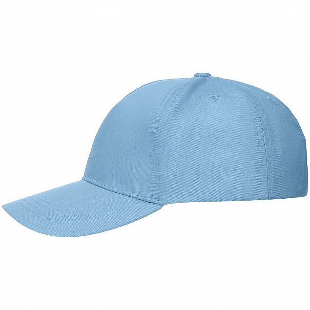 Бейсболка Promo, голубая с логотипом в Самаре заказать по выгодной цене в кибермаркете AvroraStore